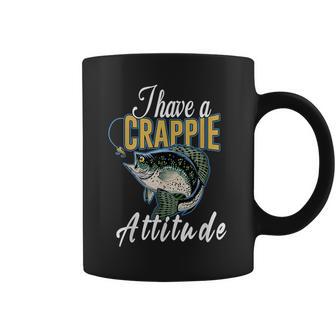 I Have A Crappie Attitude Fishing Coffee Mug - Thegiftio UK