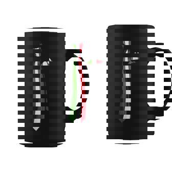 Cravate Fan Du Drapeau Italien Patriotique Drapeau National Tasse - Cadeauxyz