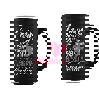 Crazy Proud Always Loud Baseball Grandma Coffee Mug - Thegiftio