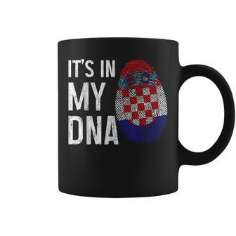 Croatia It's In My Dna Croatian Flag Pride Heritage Coffee Mug - Thegiftio UK