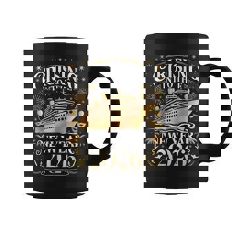Cruising Into 2026 New Years Eve Party Favors Family Holiday Coffee Mug - Monsterry