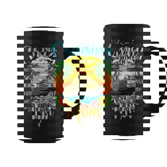 Cruising With My Mom Daughter Son Cruise Vacation Matching Coffee Mug - Thegiftio