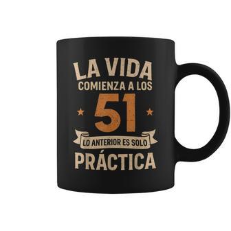 Cumpleaños 51 Años Divertido Laida Comienza A Los 51 Taza de café - Regaloses