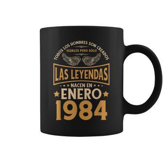 Cumpleaños Hombre Regalos Las Leyendas Enero 1984 Taza de café - Regaloses