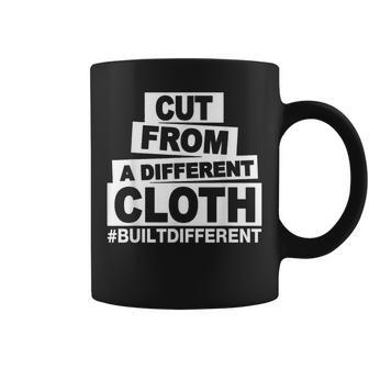Cut From A Different Cloth Buildifferent Positive Quote Coffee Mug - Thegiftio UK