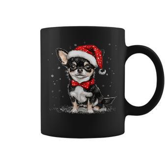 Cute Chihuahua Chiwawa Dog Dog Christmas Merry X-Mas Graphic Coffee Mug | Mazezy
