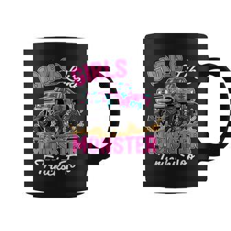 Cute Girls Like Monster Trucks Coffee Mug | Seseable FR