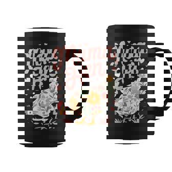 Cute Mama Hen With Floral Pattern Coffee Mug - Monsterry