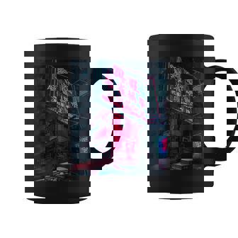 Cyberpunk Clothing、香港サイバーパンクストリートウェア コーヒーマグ - Kawaiitshirt