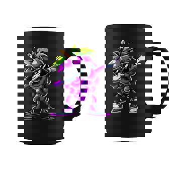 Dabbing Grape With Sunglasses Summer Fruit Coffee Mug | Mazezy