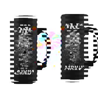 Dad Of The Astronaut Space Theme First Birthday Party Coffee Mug - Thegiftio