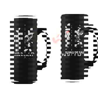 Your Dad My Dad Bass Guitar Musician Coffee Mug | Mazezy