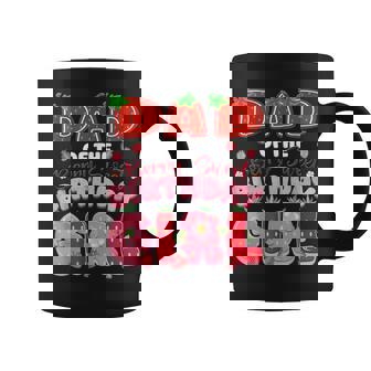 Dad Of The Berry Sweet Birthday Girl Strawberry Lover Coffee Mug - Thegiftio