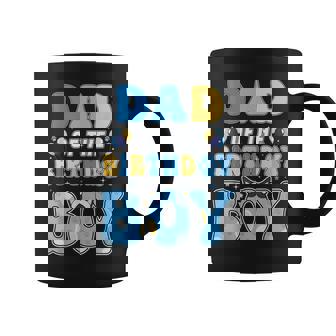 Dad Of The Birthday Boy Family Blue Dog Birthday Party Coffee Mug - Monsterry