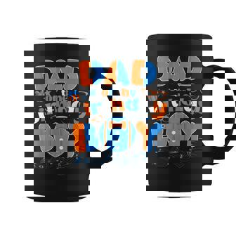 Dad Of The Birthday Boy Matching Family Blippy Coffee Mug | Mazezy
