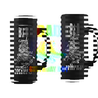 Dad Of Birthday Boy Roller Skating Birthday Matching Family Coffee Mug | Mazezy