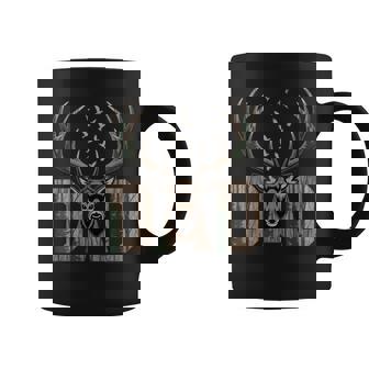 Dad Deer Hunting Camo Father Hunters Buck Camouflage Nature Coffee Mug | Seseable CA
