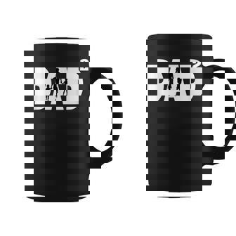 Dad High 2 Padre Día Del Padre Con 2 Niños Taza de café - Regaloses