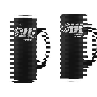 Dad Pit Crew Race Car Birthday Family Matching Pit Crew Coffee Mug | Seseable FR