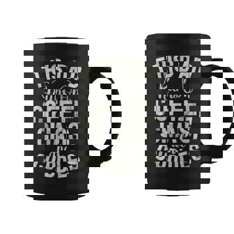 This Dad Runs On Coffee Chaos And Cuddles New Dad Coffee Mug - Thegiftio