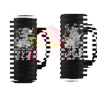 Dada Pink Farm Cow Birthday Girl Matching Family Coffee Mug - Monsterry