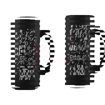 Dada Pink Winter Onederland 1St Birthday Snowflake Matching Coffee Mug - Thegiftio
