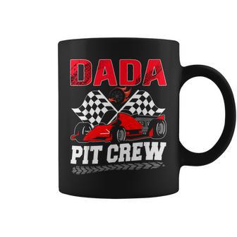 Dada Pit Crew Racing Family Race Car Birthday Boy Coffee Mug - Thegiftio UK