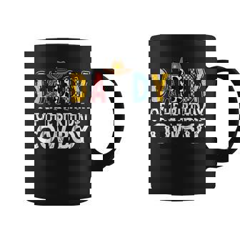 Daddy 1St Birthday Cowboy Western Daddy Birthday Boy Coffee Mug - Thegiftio