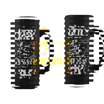 Daddy Of The Birthday Boy Matching Construction Crew B-Day Coffee Mug - Thegiftio