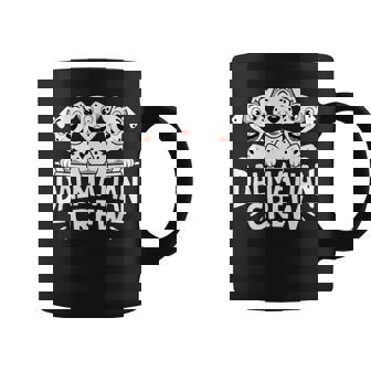 Dalmatian Crew Cute Cartoon For Dog Owners Pet Dalmatian Coffee Mug - Monsterry