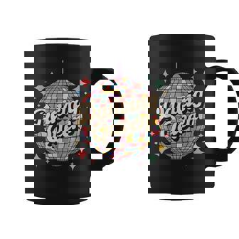 Dancing Queen Disco Ball Quote Party Coffee Mug | Mazezy