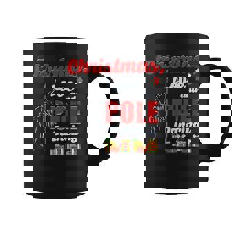 Danseuse Pole Danse Noël Chère Pole Danse Tasse - Cadeauxyz