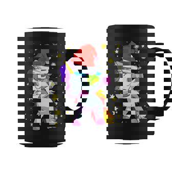 De Papá Noel Para Niños Ropa De Navidad Unicornio Taza de café - Regaloses