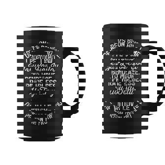 Dear Person Behind Me I Hope You Know Jesus Loves You Back Coffee Mug - Monsterry