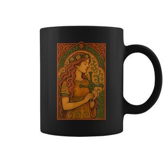 Déesse Brigide Eta Croix Celtic Pagan Imbolc Tasse - Cadeauxyz