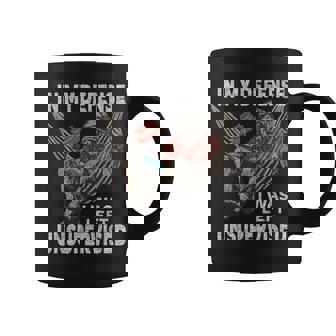 In My Defense I Was Left Unsupervised Graphic Saying Coffee Mug | Mazezy