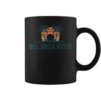 Del Boca Vista Retirement Community Sunset Graphic Coffee Mug | Mazezy
