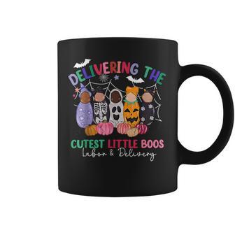 Delivering The Cutest Boos Labor & Delivery Halloween Nurse Coffee Mug - Thegiftio