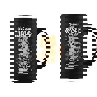Humoristique Avec Chat Pour Installation De Muscles Tasse - Cadeauxyz