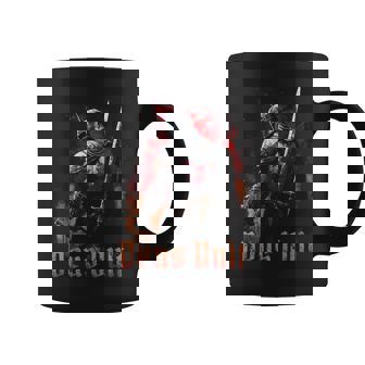 Deusult Medieval Caballero Templario Cruzado Taza de café - Regaloses