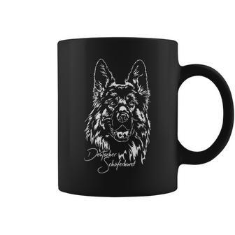 Deutscherchäferhund Langhaar Hund Igp Portrait Hunde Tassen - Geschenkecke