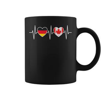 Deutschland Und Kanada Deutsch Kanadisch Fahne Flaggen Tassen - Geschenkecke