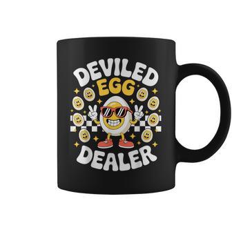 Deviled Egg Dealer Retro Thanksgiving Food Deviled Egg Coffee Mug - Thegiftio