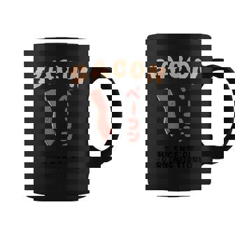 Dibujos Animados De Tocino Con Kanji Japonés Comida Divertida Taza de café - Regaloses