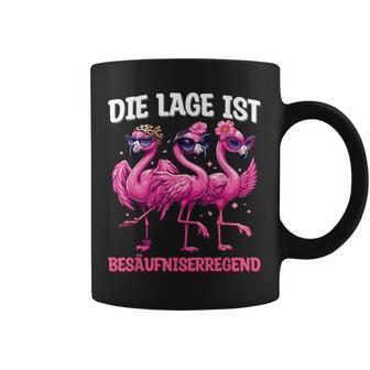 Die Lage Ist Besäufniserregend Flamingo Party Freundinnen Tassen - Geschenkecke