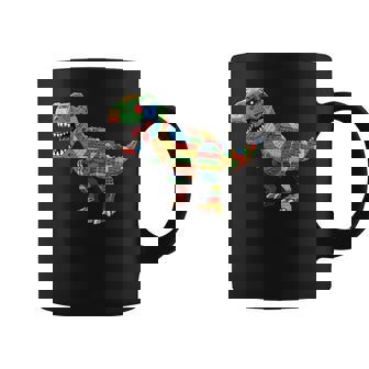 Dinosaur Raptor Master Builder Block Building Brick Builder Coffee Mug | Seseable CA