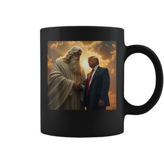 Dios Apoya A Donald Trump Taza de café - Regaloses