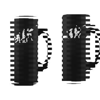 Disc Golf Evolution Of Man Golfing Monkey Modern Ape Coffee Mug | Mazezy