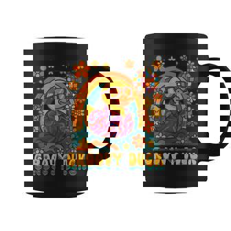 Disco Rubber Ducky Retro Groovy 70S Rubber Duckie Vintage Coffee Mug - Monsterry