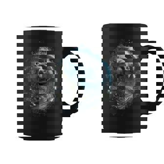 Diseño Artístico Retro De Pitbull Dog Al Atardecer Taza de café - Regaloses